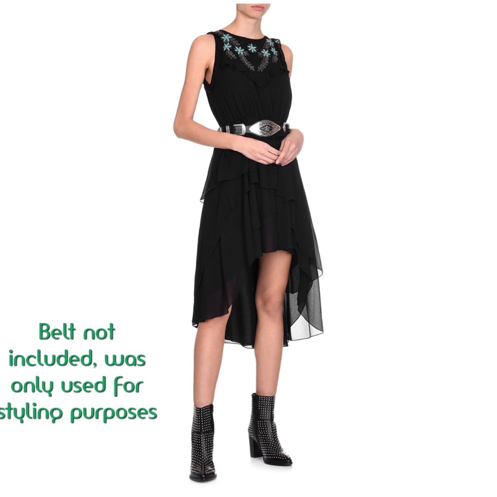 👯♀️Host Pick⚡️The Kooples Sleeveless Beaded Dress - Picture 1 of 11